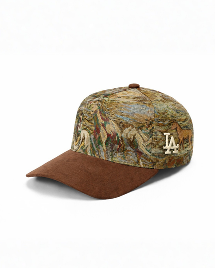 OFF LIMITS LA Rodeo Brown Heritage Tapestry Cap