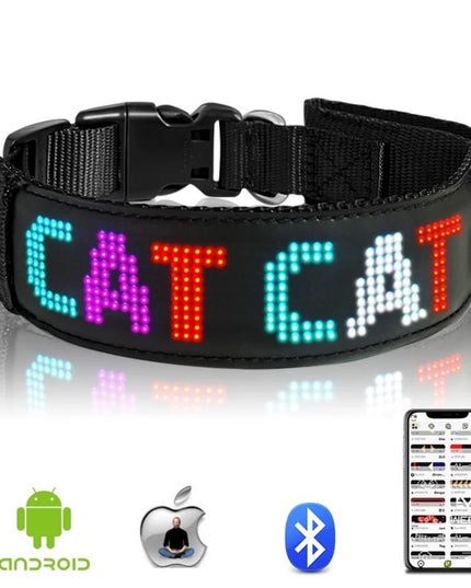 Led Display Dog Collar