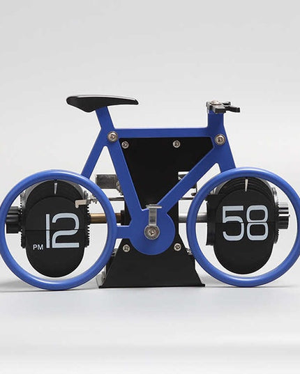 Minimalist Bike Clock Decor