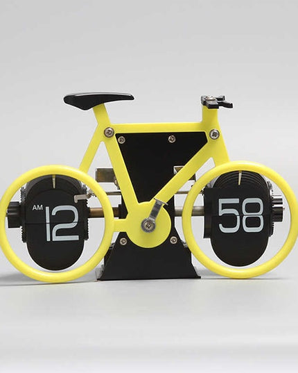 Minimalist Bike Clock Decor