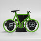 Minimalist Bike Clock Decor