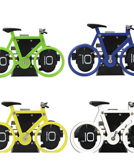 Minimalist Bike Clock Decor