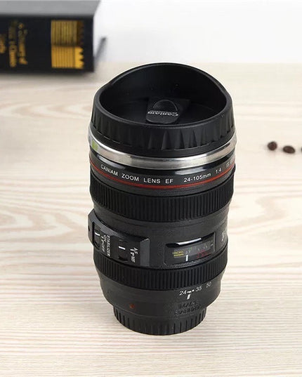 Coffee Mug Camara Lens