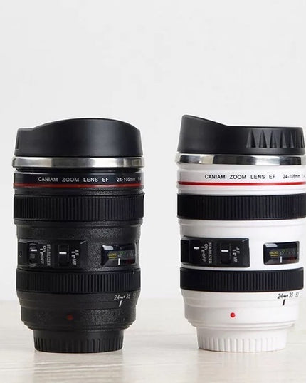 Coffee Mug Camara Lens