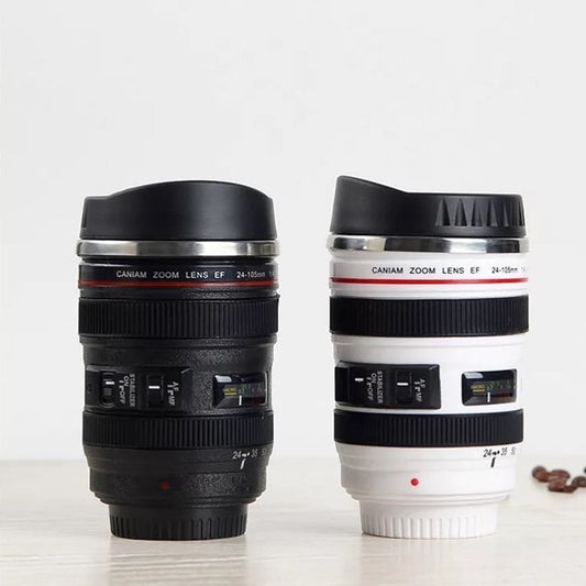 Coffee Mug Camara Lens